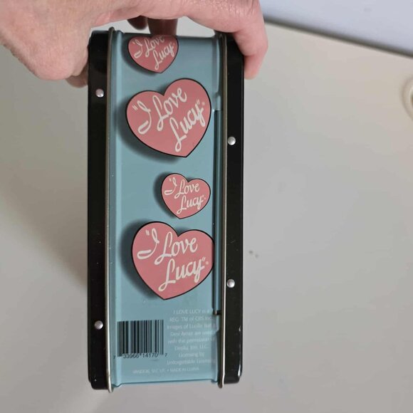 I Love Lucy Metal Lunchbox Tin Small Size - Picture 4 of 7